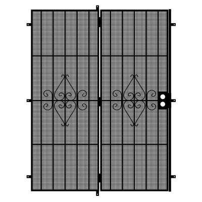 Econo patio iron security screen doors econoscbk